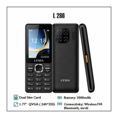 Lesia L258 2.4 Inch Dual SIM 1500mAh Feature Phone Nigeria