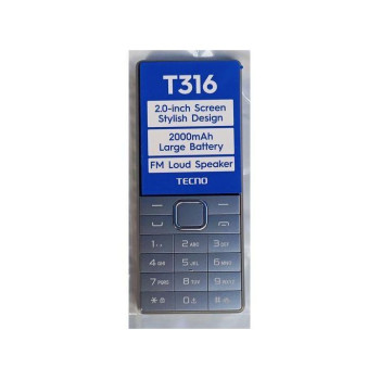 Tecno T316 Dual SIM Feature Phone