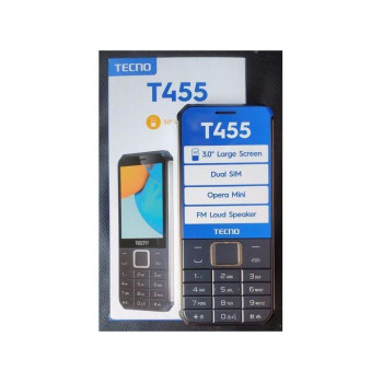 Tecno T455 Dual SIM Feature Phone | 3.0-Inch Display
