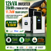 12kVA Inverter / 20kWh Lithium Battery / 11.7kW Solar Capacity
