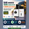 5kVA Inverter / 10kWh Lithium Battery / 5.85kW Solar Capacity