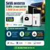 5kva inverter/5kwh lithium battery/3.9kw solar capacity