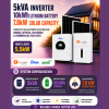 5kVA Inverter / 10kWh Lithium Battery / 7.8kW Solar Capacity