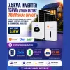 7.5kVA Inverter / 15kWh Lithium Battery / 7.8kW Solar Capacity