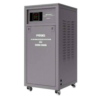 Prag 50KVA Servo Voltage Stabilizer (80–260V) | SVG80-50K