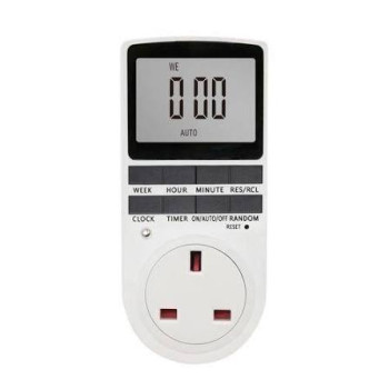 Digital Timer Plug Socket | Smart Energy Saving Timer