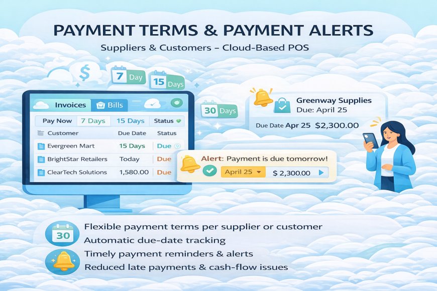 Payment Terms & Payment Alerts