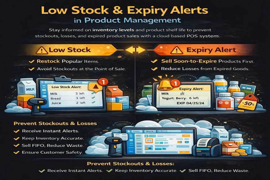 Low Stock & Expiry Alerts