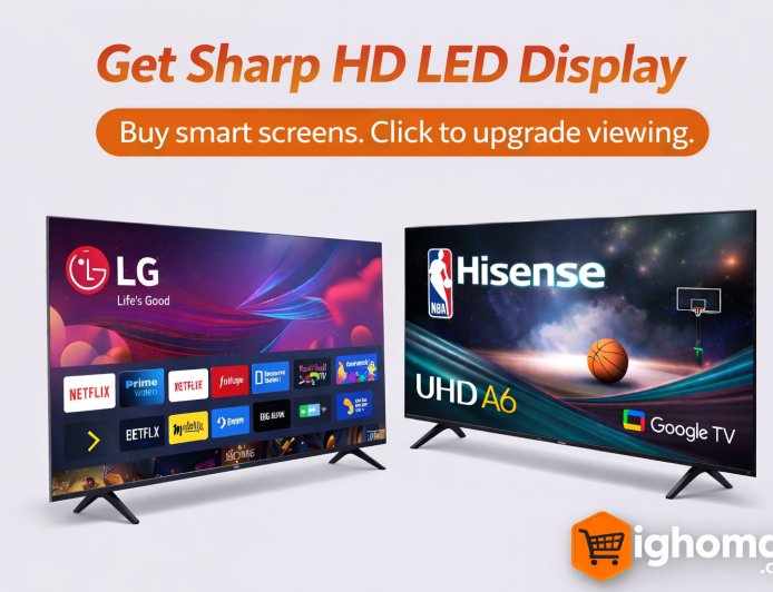 Get Sharp Smart TV Display | Ighomall.com